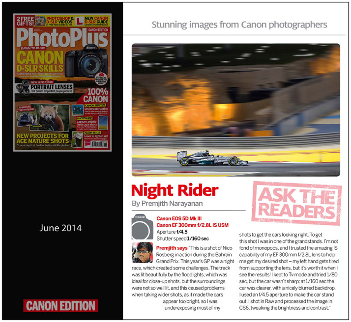 CANON Edition Magazine, PhotoPlus, UK