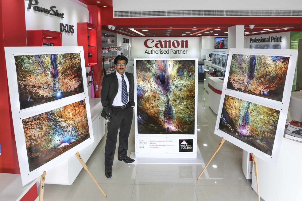 Volcano Exhibition by CANON