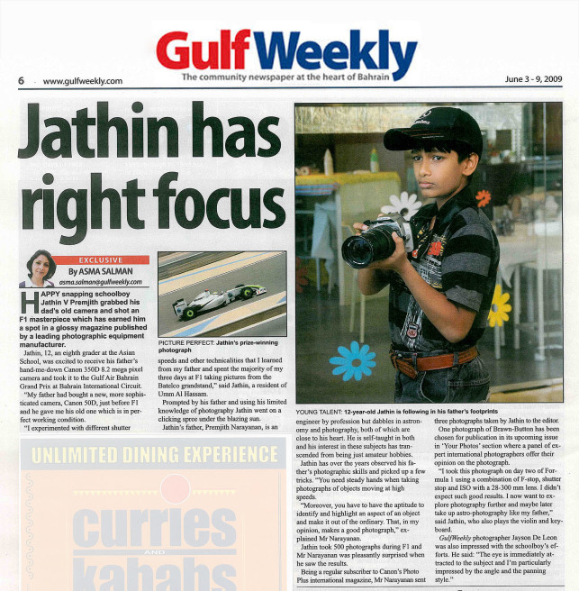 GULF WEEKLY magazine, bahrain
